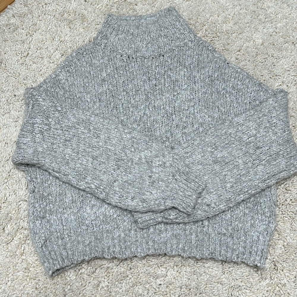 Grey Hollister Sweater